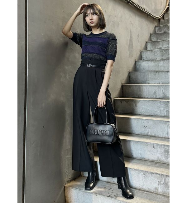 MURUA「フェイクレザーベルトサスペンダーパンツ【セット販売対象】」|その他|