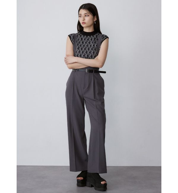 MURUA「チェーンベルトサスペンダーパンツ」|その他|