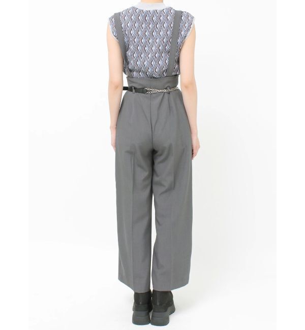 MURUA「チェーンベルトサスペンダーパンツ」|その他|