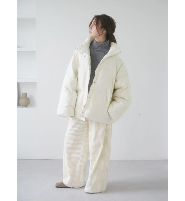 Ungrid「ハイネックボリュームカラーニット」|ニット・セーター|