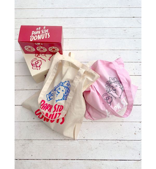 Ungrid「PARK SIDE DONUTS別注トートバッグ」|トートバッグ|
