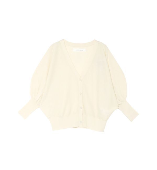 LAGUNAMOON「ドルマンニットカーディガン」|カーディガン|アイボリー