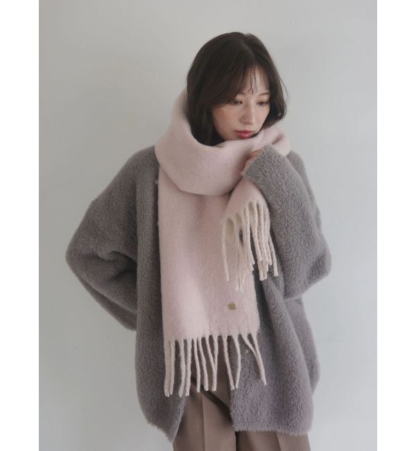 LAGUNAMOON「【REVIVAL】ミニシャギーセッケツニットカーデ」|カーディガン|