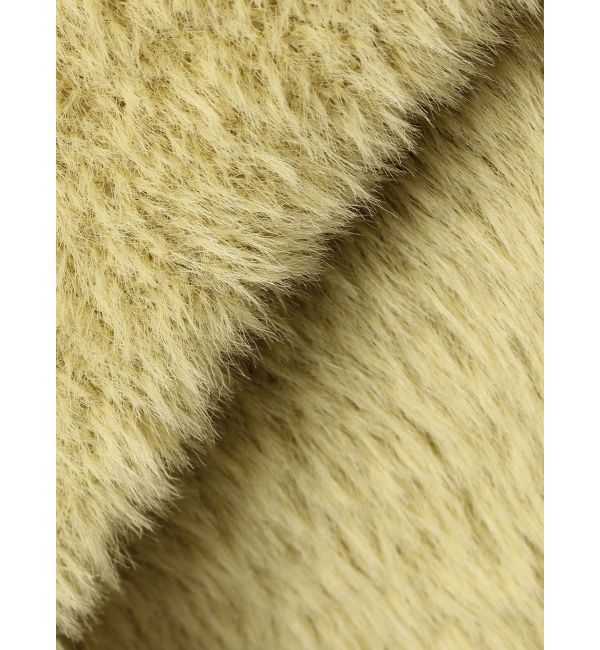 LAGUNAMOON「【REVIVAL】ミニシャギーセッケツニットカーデ」|カーディガン|