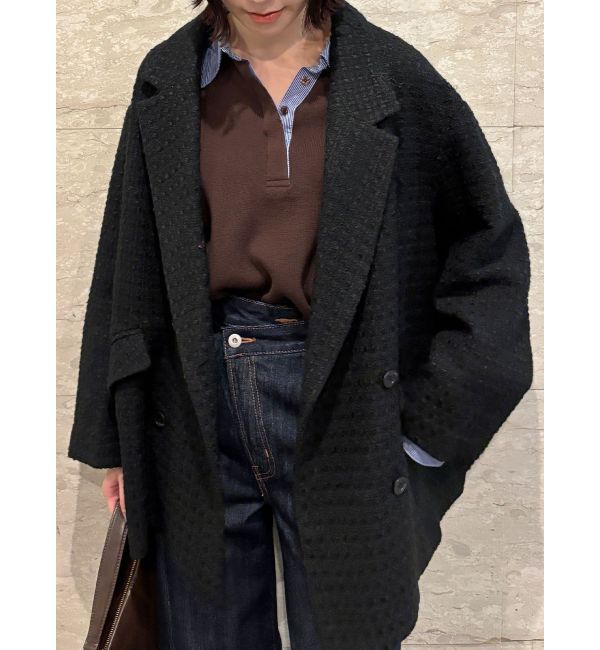 LAGUNAMOON「ツイードオーバージャケットコート」|その他|