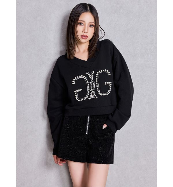 GYDA「Symmetry GYDAラメコーデュロイショートパンツ」|その他|