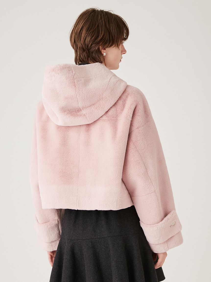 FURFUR「リボンショートダッフルコート」|ダッフルコート|