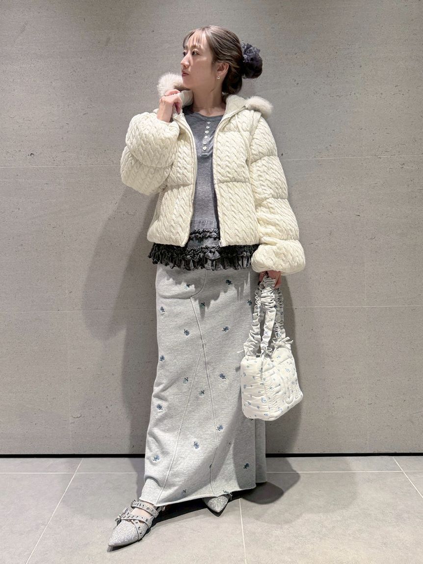 FURFUR「4WAYニットパディングジャケット」|ダウン|