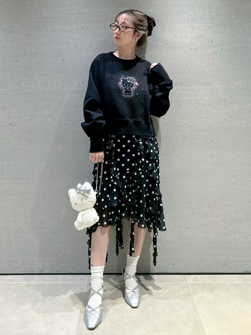 FURFUR「フリルキャミソールワンピース」|ワンピース|