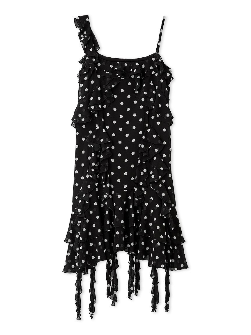 FURFUR「フリルキャミソールワンピース」|ワンピース|