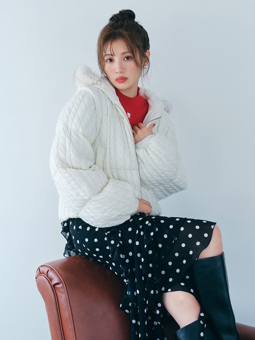 FURFUR「フリルキャミソールワンピース」|ワンピース|