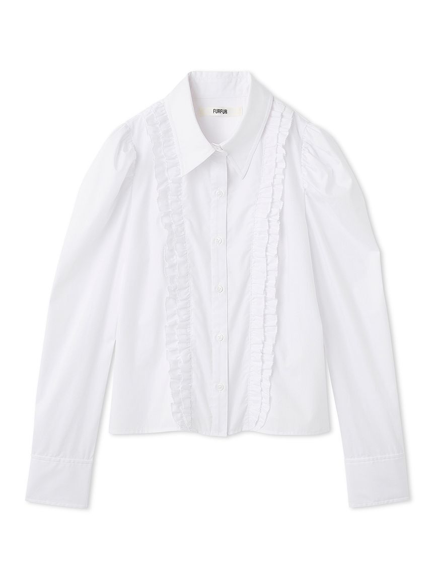 FURFUR「コンパクトパフスリーブシャツ」|シャツ・ブラウス|