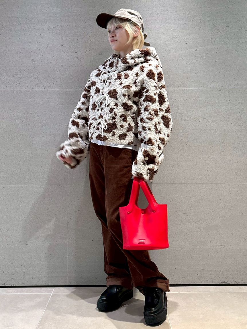 FURFUR「【WEB限定カラー】ロゴカシメバケットバッグ」|ハンドバッグ|