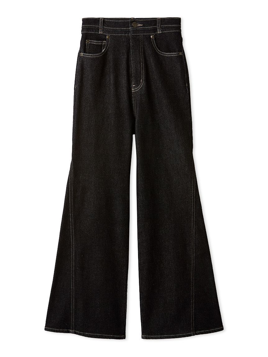 SNIDEL「【00サイズあり】Sustainableストレッチフレアデニムパンツ」|デニム|