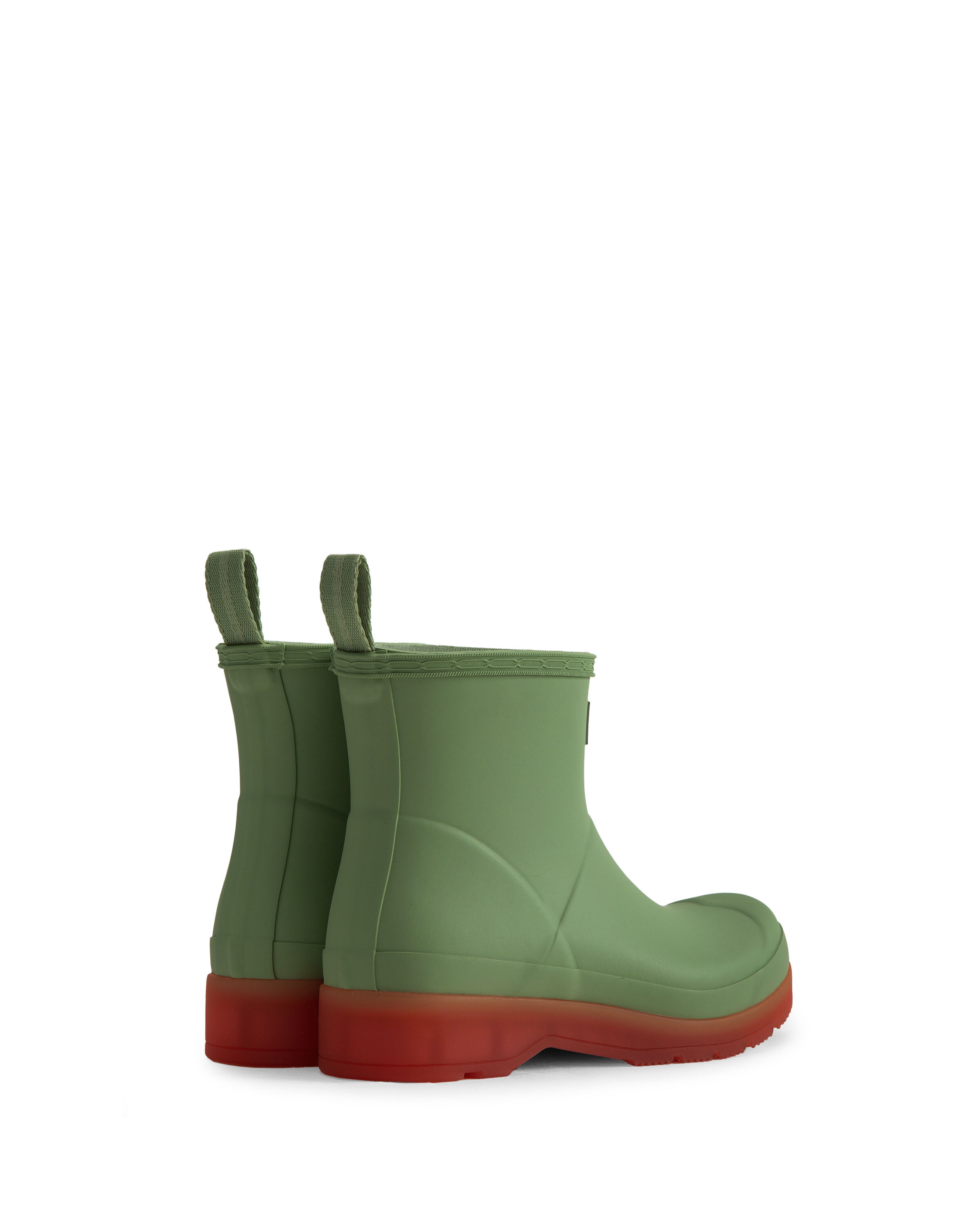 HUNTER「レディース プレイ ショート トランスルーセント ソール ブーツ」|レインシューズ|