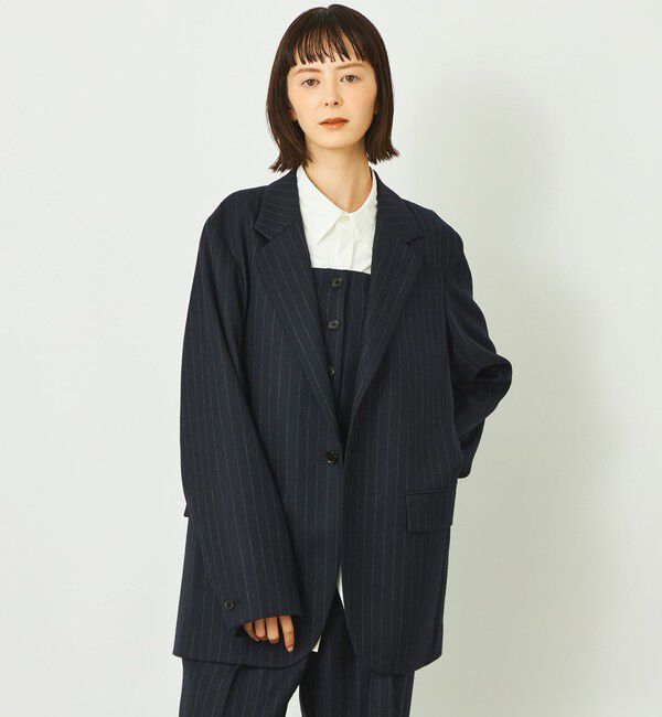 MACKINTOSH PHILOSOPHY「GREY LABEL ウールシングルジャケット」|テーラードジャケット|ネイビー