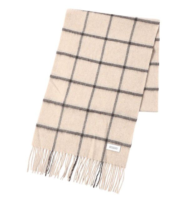 MACKINTOSH PHILOSOPHY「ウォッシャブルカシミヤ ブリティッシュチェックマフラー」|マフラー|