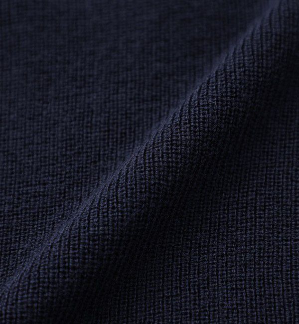 MACKINTOSH PHILOSOPHY「12G1P 片畦 スタンドジップアップ」|ニット・セーター|