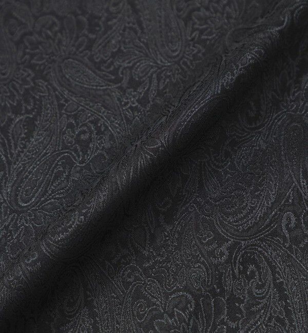  「サテンジャカードショートスリーブシャツ」|シャツ・ブラウス|