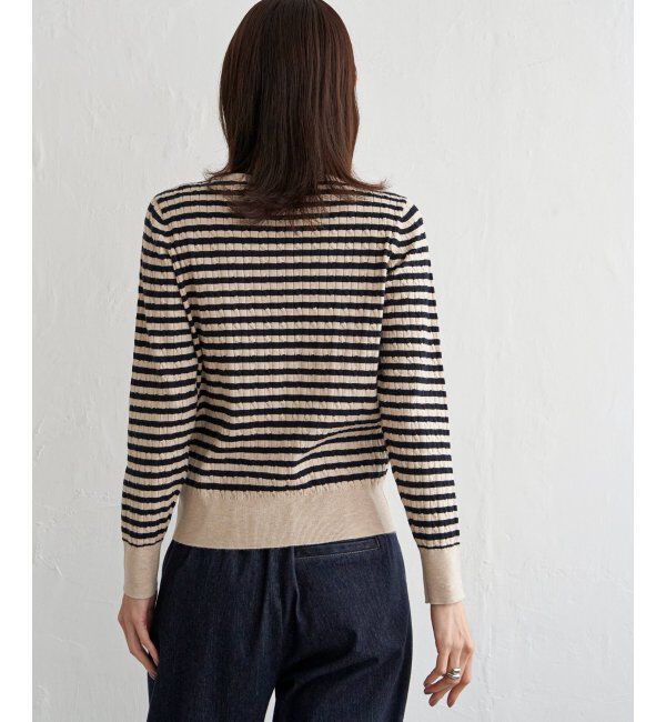 IKKA LOUNGE「ミニケーブルニットプルオーバー」|プルオーバー|