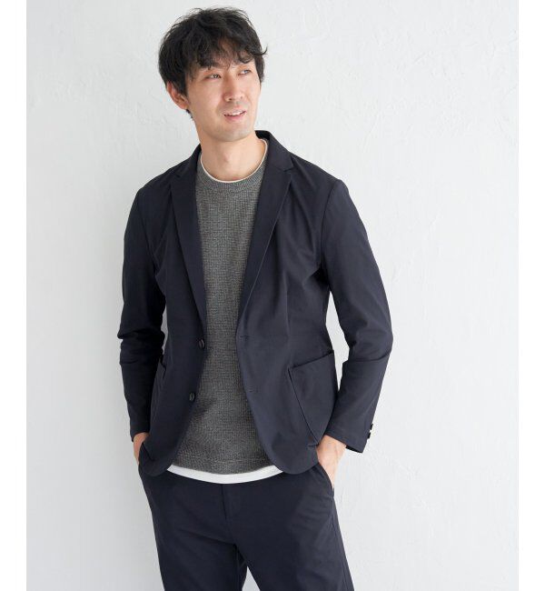 IKKA LOUNGE「【雑誌MonoMax4月号掲載】GOKUラクワークソッカンカノコJKT」|テーラードジャケット|