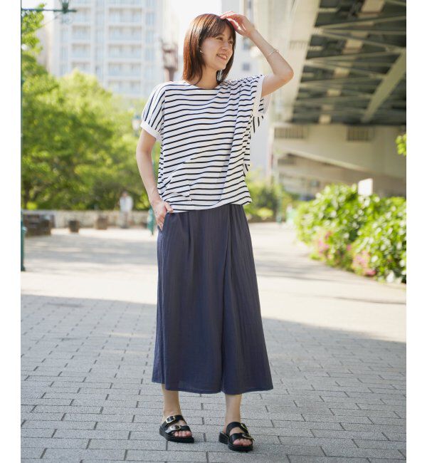 ikka「冷感ドルマンタックプルオーバー」|その他|