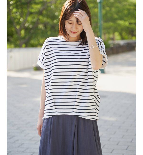 ikka「冷感ドルマンタックプルオーバー」|その他|