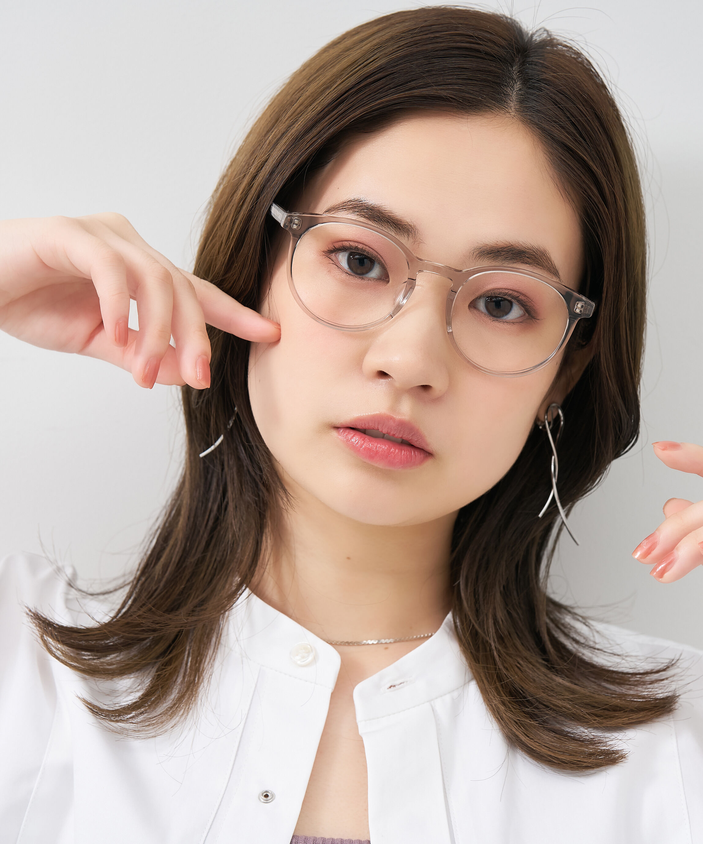  「ボストン型 メガネ｜やわらかいラインのボストンフレーム  レンズ交換券付き」|メガネ|