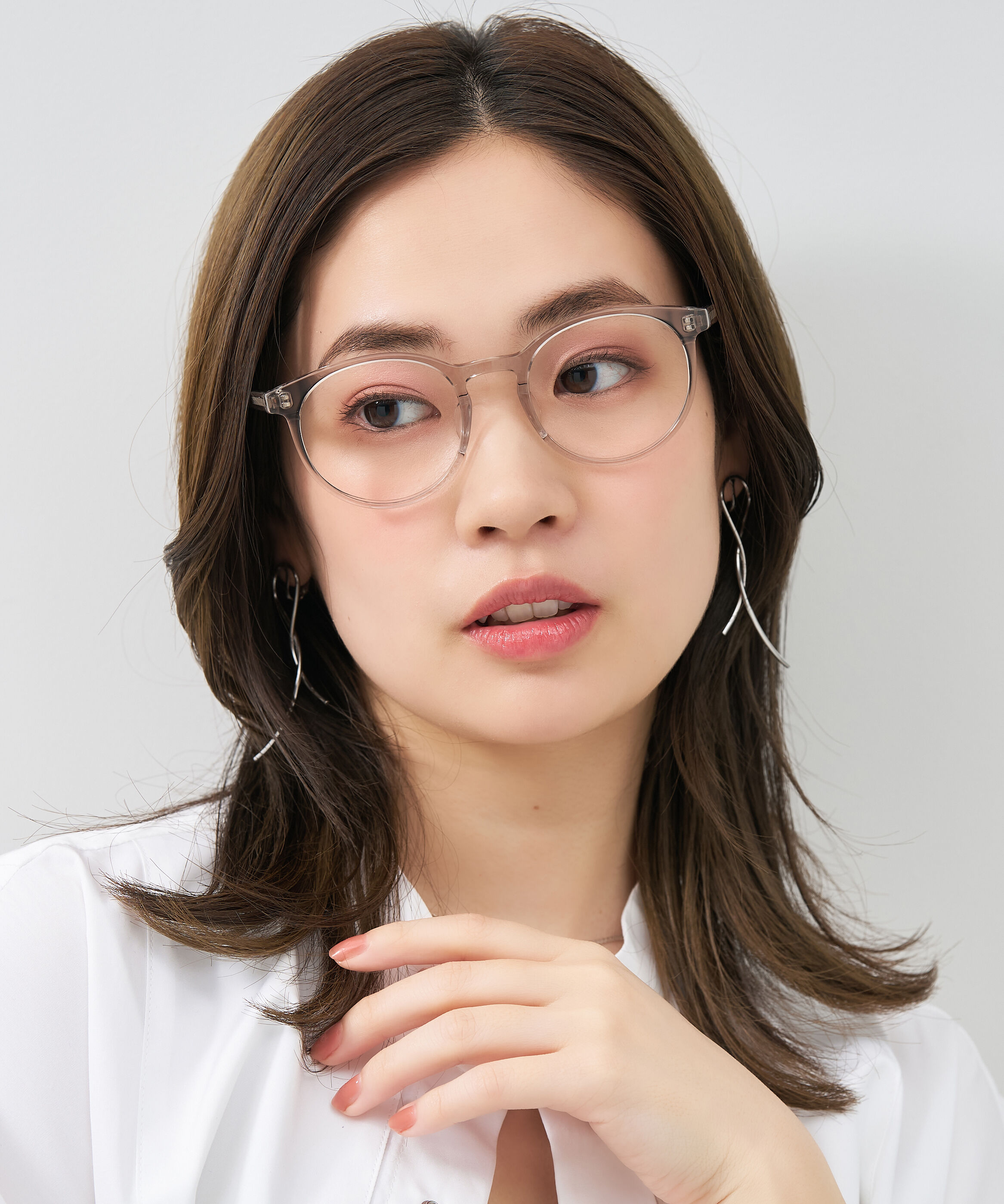  「ボストン型 メガネ｜やわらかいラインのボストンフレーム  レンズ交換券付き」|メガネ|