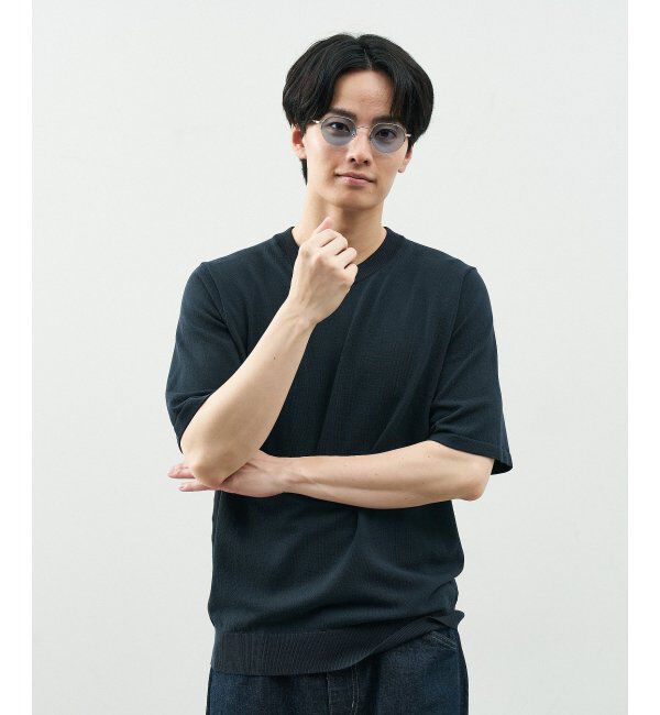  「SUNCUTGlasses/UV100%CUT サングラス カラーレンズ メタルフレーム UVカット 紫外線対策 Zoff」|サングラス|