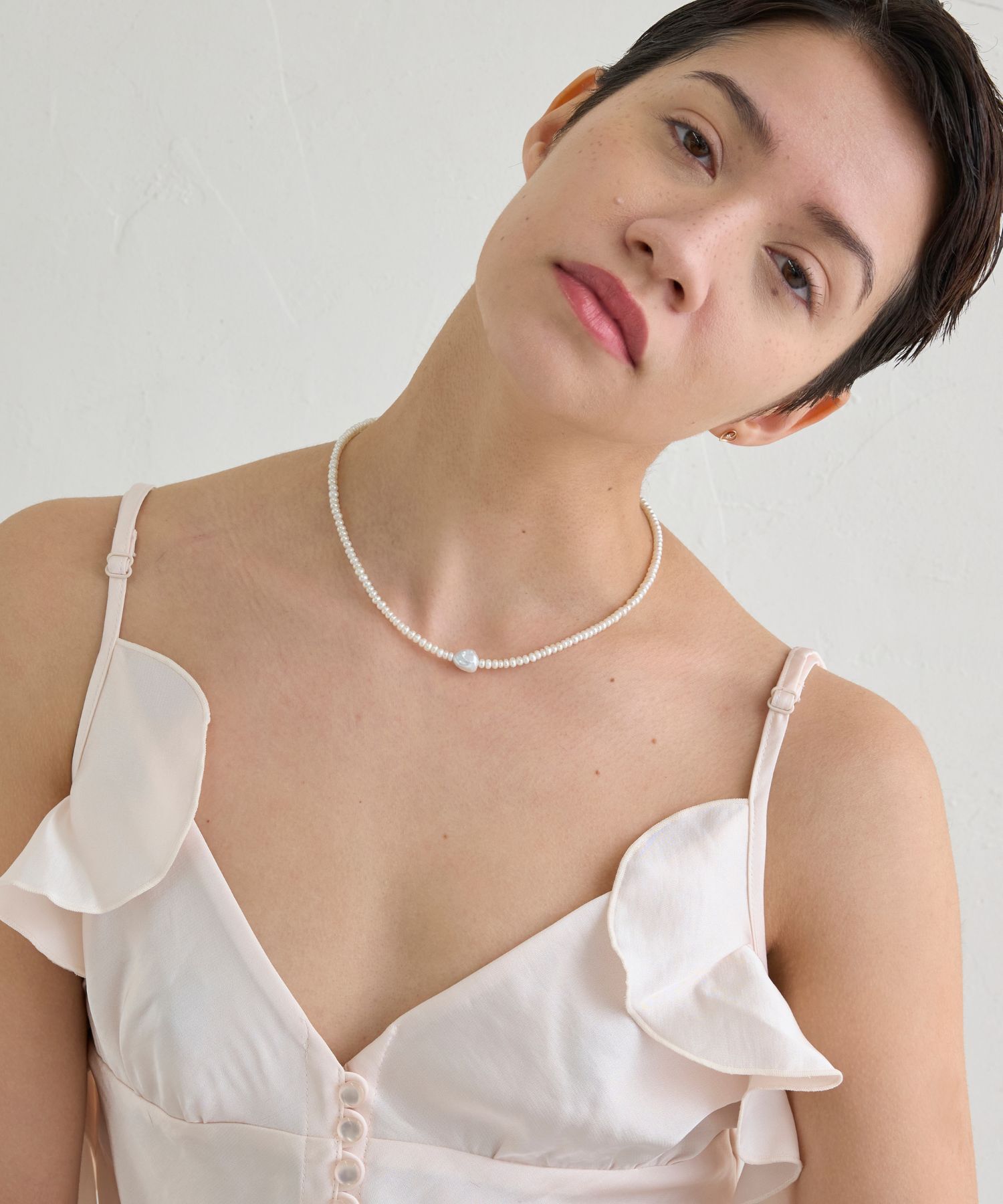 JUPITER「【淡水パール】バロックパールネックレス/40cm」|ネックレス|