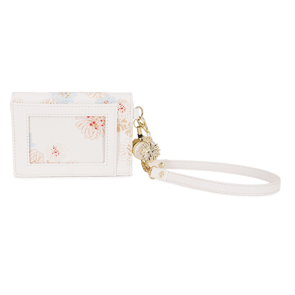 PAUL&JOE「２面パスケース／クリザンテーム　ラメ　／ＰＡＵＬ　＆　ＪＯＥ」|定期入れ|