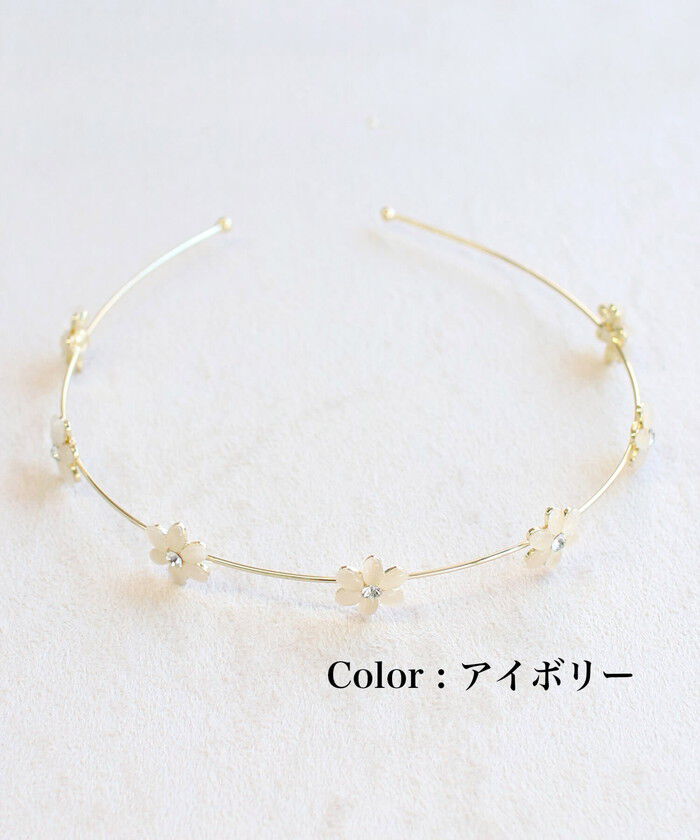 BACKYARD FAMILY「Rora カチューシャ 通販 花 キラキラ 68642302 髪飾り ヘッドドレス 子供 女の子」|その他|