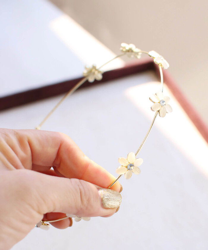 BACKYARD FAMILY「Rora カチューシャ 通販 花 キラキラ 68642302 髪飾り ヘッドドレス 子供 女の子」|その他|