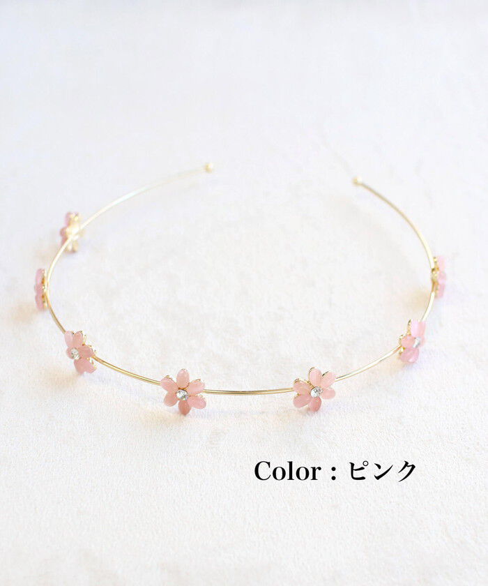 BACKYARD FAMILY「Rora カチューシャ 通販 花 キラキラ 68642302 髪飾り ヘッドドレス 子供 女の子」|その他|