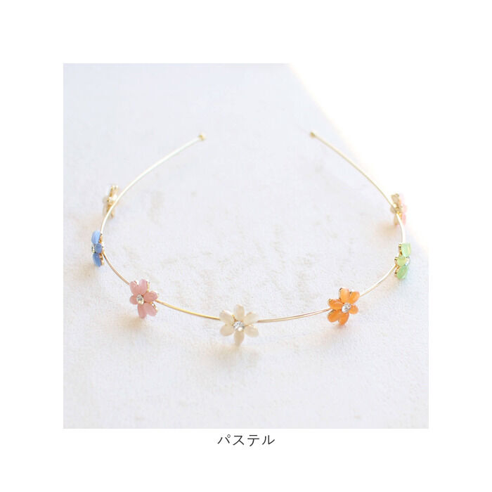 BACKYARD FAMILY「Rora カチューシャ 通販 花 キラキラ 68642302 髪飾り ヘッドドレス 子供 女の子」|その他|