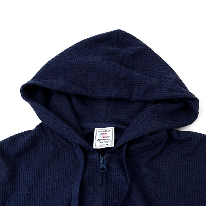 BACKYARD FAMILY「JEMORGAN ワッフル JD610-12S ジェーイーモーガン 通販 パーカー フーディー」|パーカー|