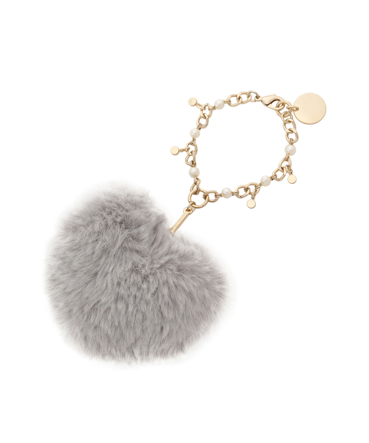 Samantha Thavasa「ハートファーバッグチャーム」|チャーム・キーホルダー|