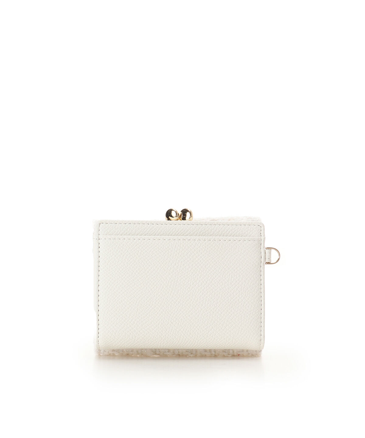 Samantha Vega「ラメツイードアクセントリボン折財布」|財布|