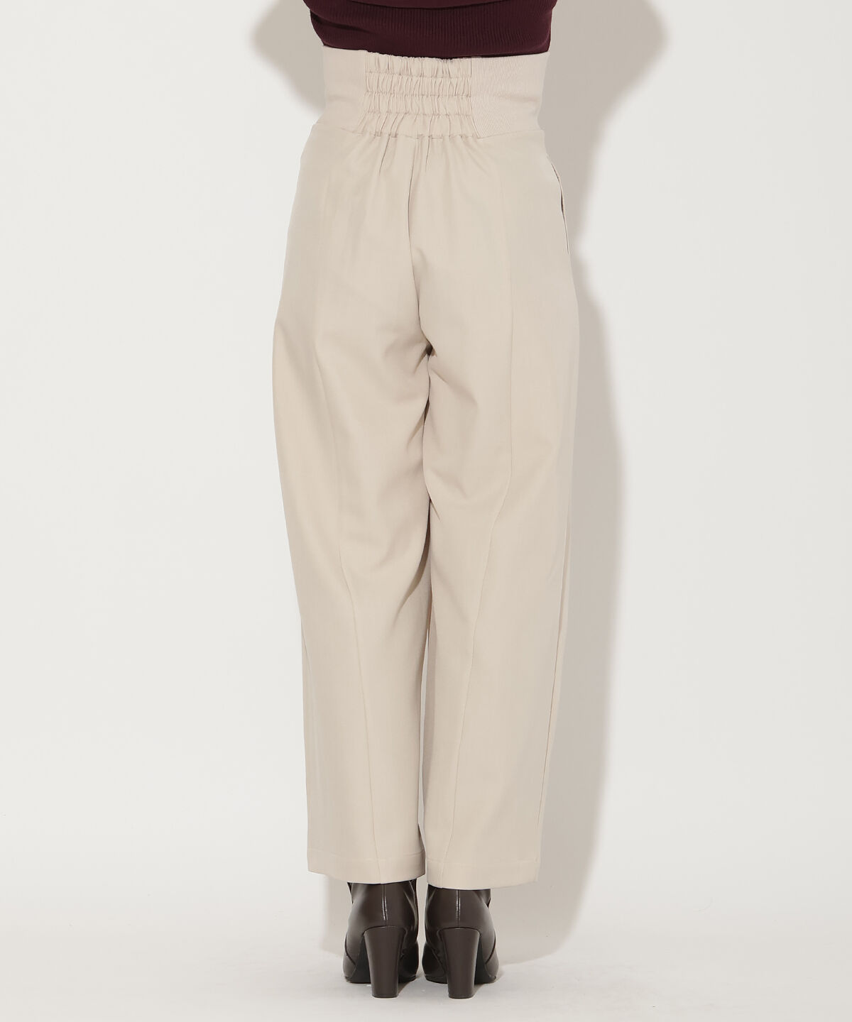 アンドクチュール「ウエストリブワイドパンツ」|その他|