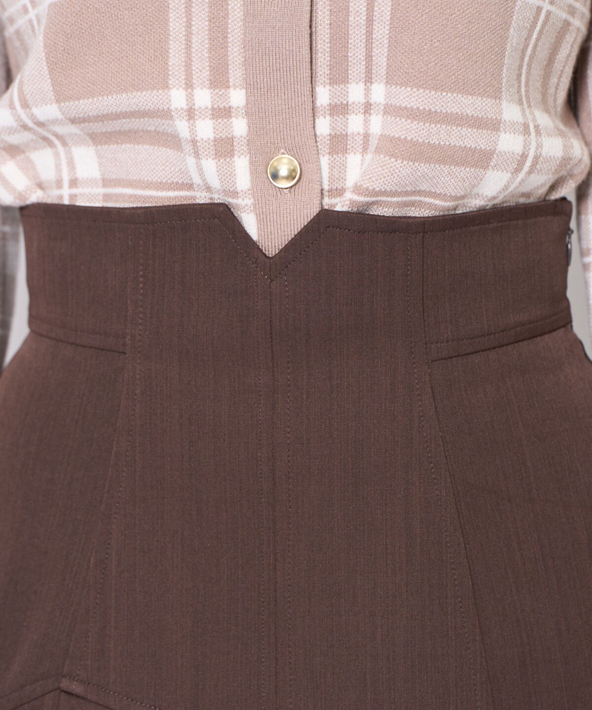 アンドクチュール「インナーミニティアードスカート」|フレア|