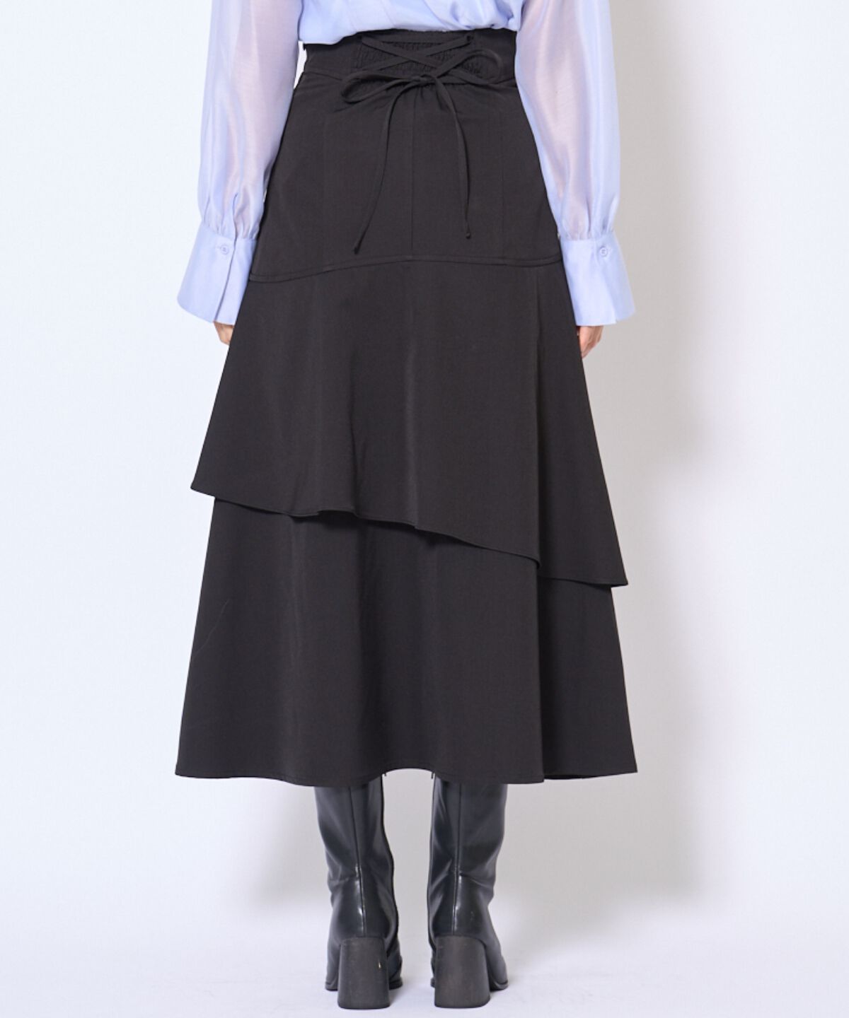 アンドクチュール「インナーミニティアードスカート」|フレア|