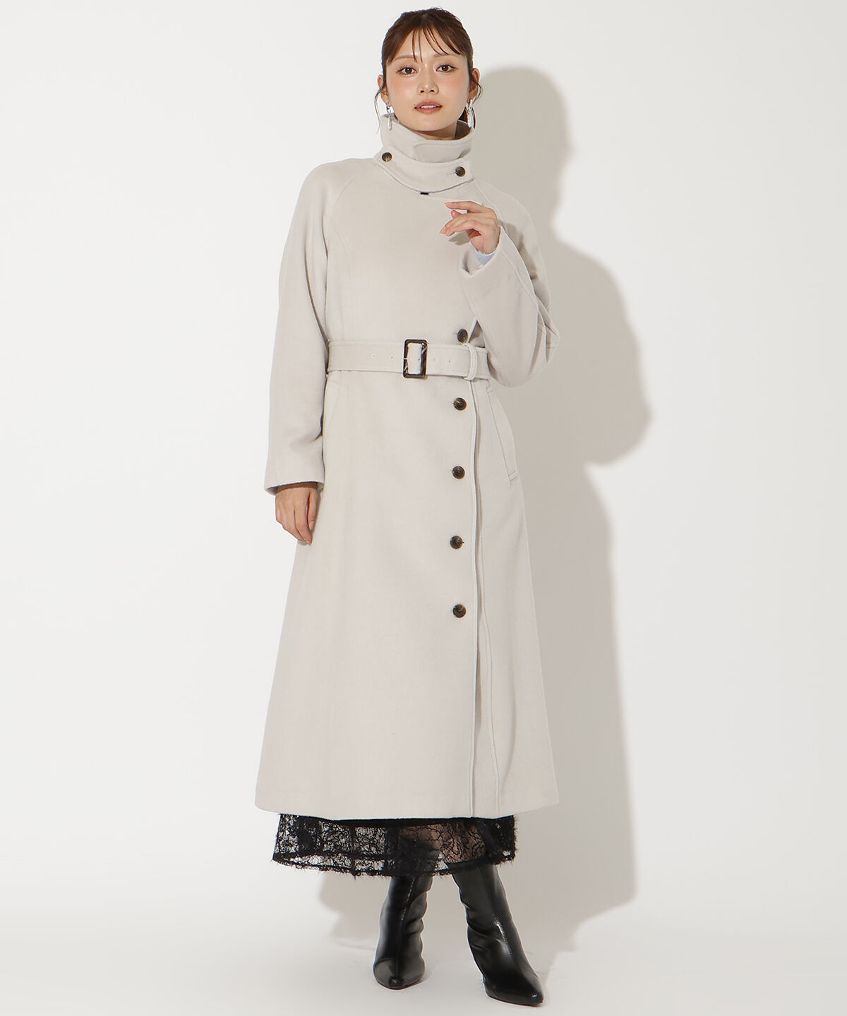 アンドクチュール「ウールビーバーロングコート」|その他|