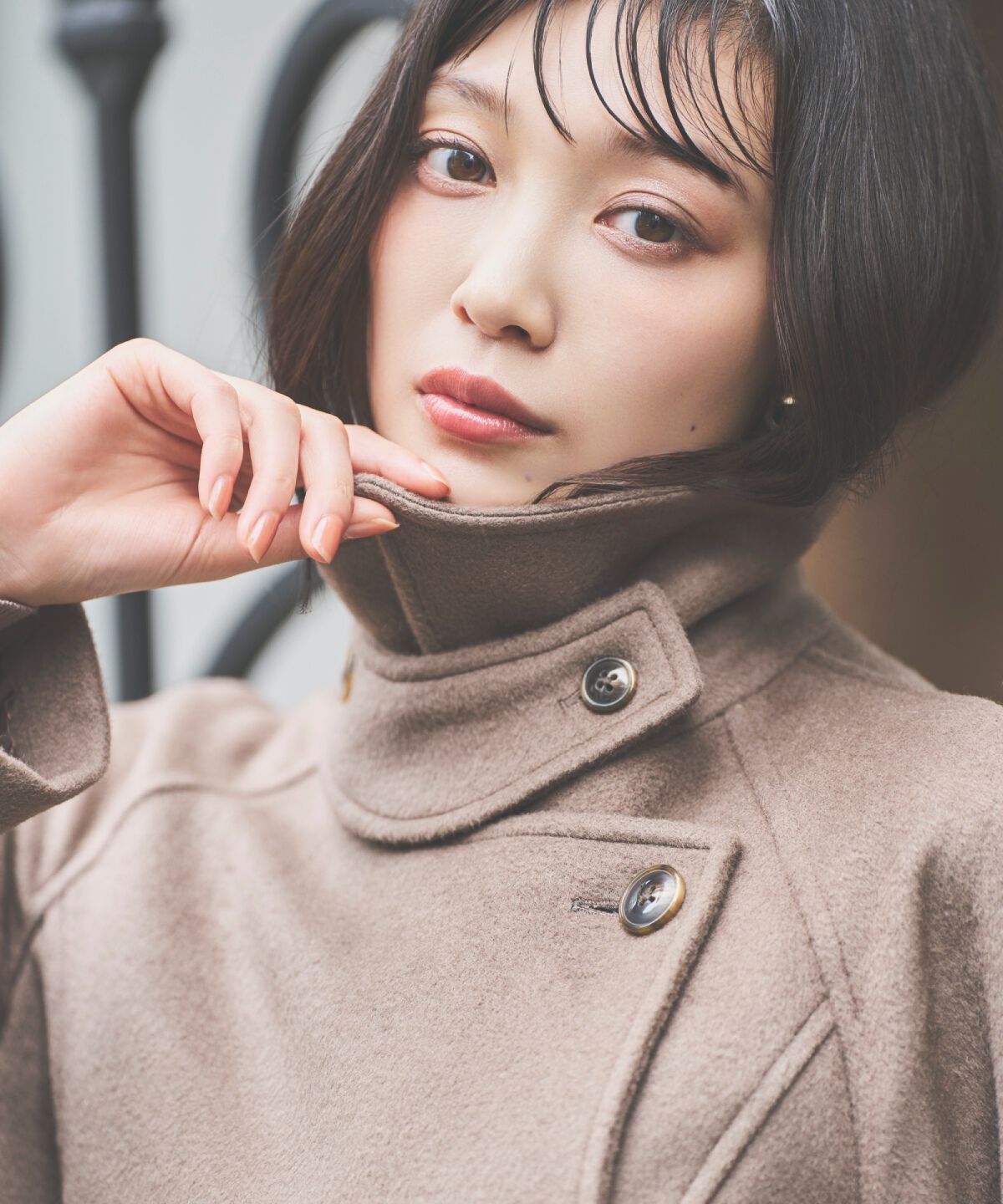 アンドクチュール「ウールビーバーロングコート」|その他|