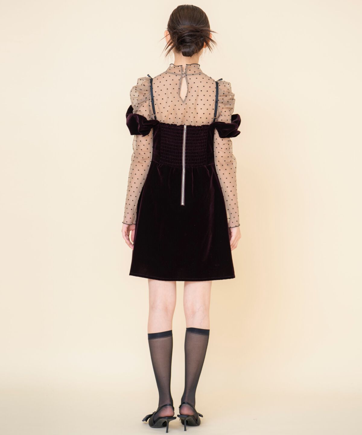 REDYAZEL「2wayショルダーフレアミニワンピース」|ワンピース|