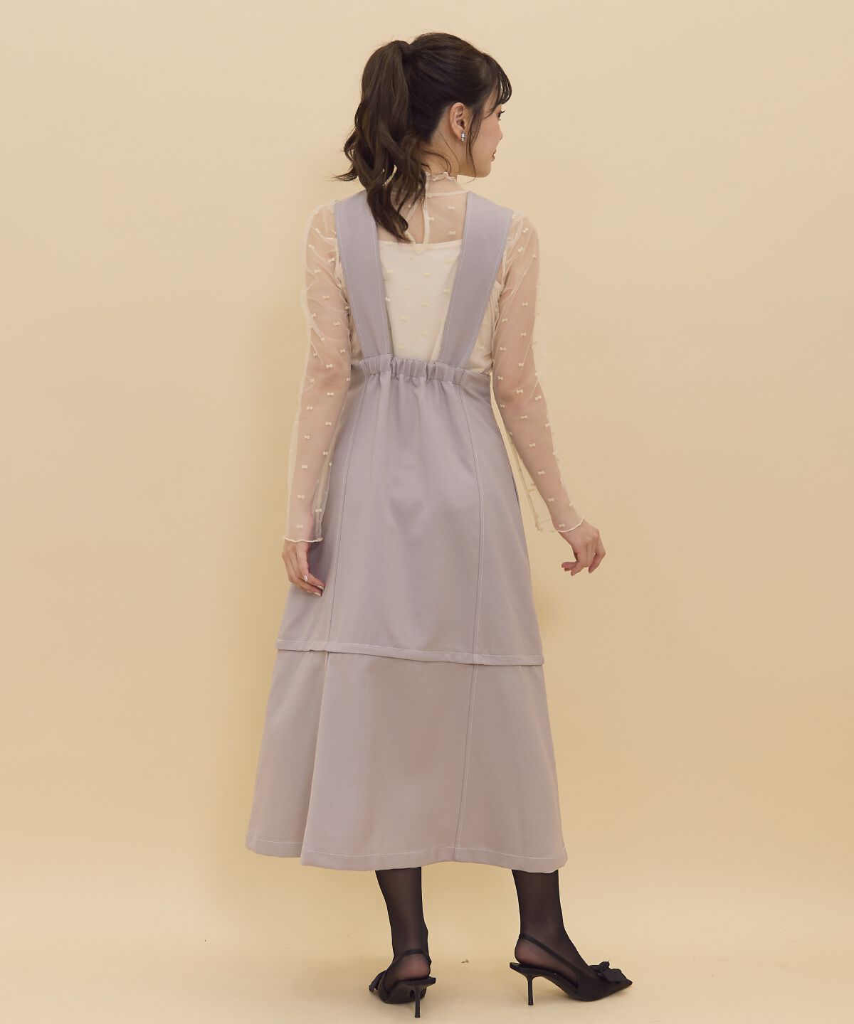 REDYAZEL「2wayレングスウーリッシュジャンパースカート」|ジャンパースカート|