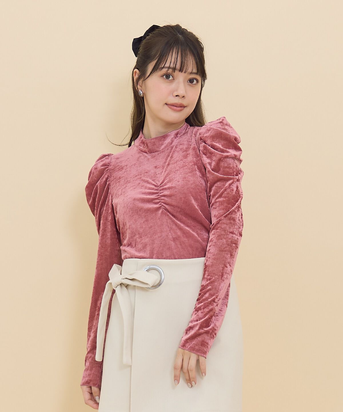 REDYAZEL「ベロアチュールトップス」|Tシャツ・カットソー|