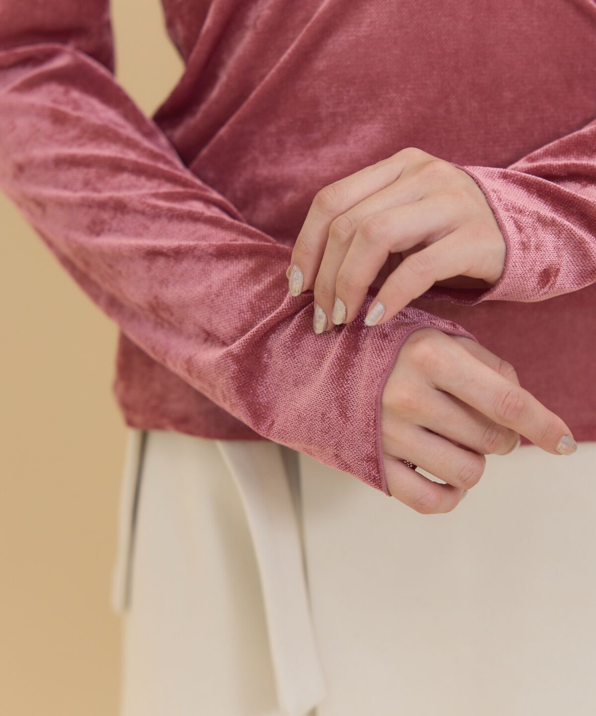 REDYAZEL「ベロアチュールトップス」|Tシャツ・カットソー|