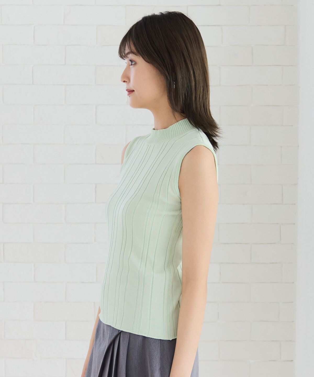 REDYAZEL「ランダムリブニット」|キャミソール|