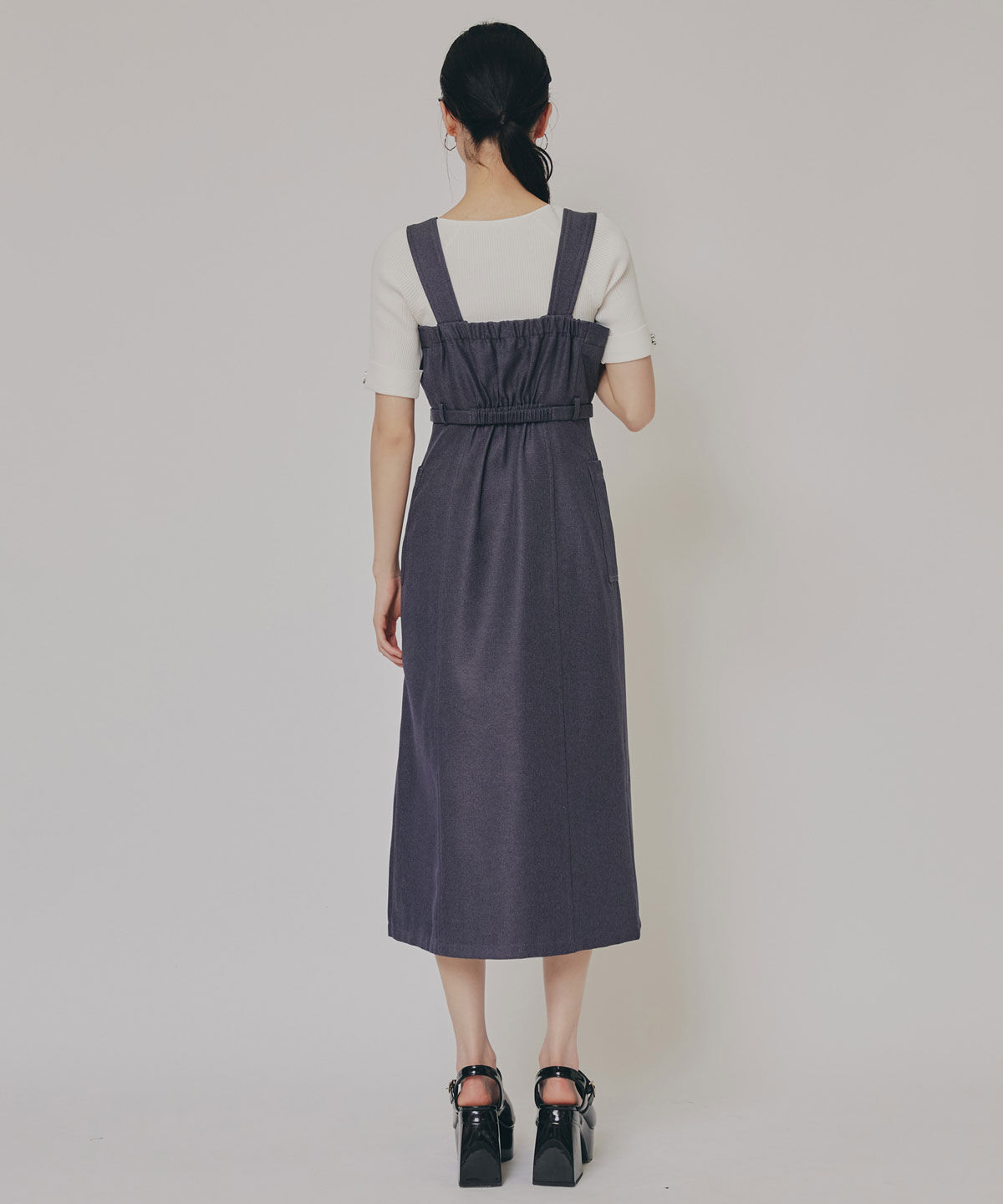 REDYAZEL「フロントジップバイカラーチェックワンピース」|ワンピース|